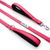 BESTIA DOG SPORT DOPPELGRIFF LEINE NEON PINK