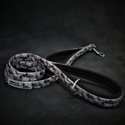 BESTIA DOG SPORT DOPPELGRIFF LEINE GREY CAMO