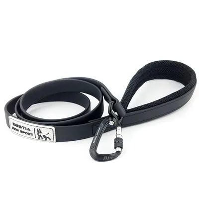 Bestia Dog Sport - Laisse tactique Noir