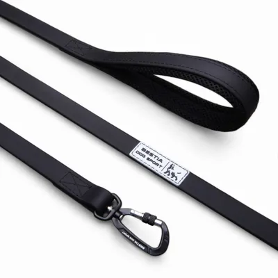 Bestia Dog Sport - Laisse tactique Noir Bestia Dog Sport - Laisse tactique Noir