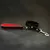 Bestia Custom Dog Gear - Laisse Eros Noir et Rouge 1inch