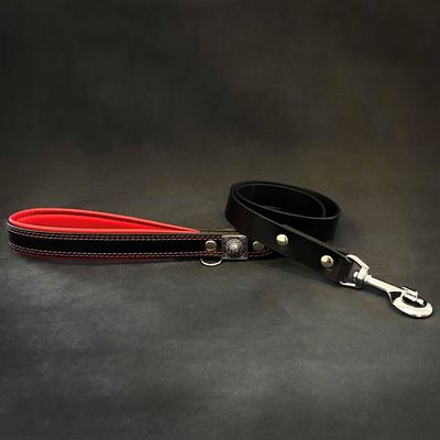 Die Eros Leine 2,5 cm breit Schwarz