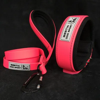 BESTIA DOG SPORT TACTICAL LEINE NEON PINK BESTIA DOG SPORT TACTICAL LEINE NEON PINK