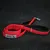 BESTIA DOG SPORT DOPPELGRIFF LEINE ROT