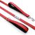 BESTIA DOG SPORT DOPPELGRIFF LEINE ROT
