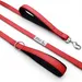 BESTIA DOG SPORT DOPPELGRIFF LEINE ROT