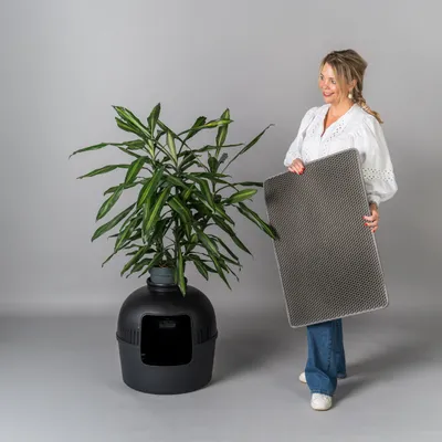 RHR Quality Bac à litière Flower XXL
