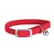 doogy Collier nylon élastique pour chat rouge