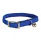 doogy Collier nylon élastique pour chat bleu