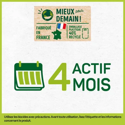 HOPI Collier Anti Puces Chat&Chaton - Taille 35 cm - 4 Mois de Protection