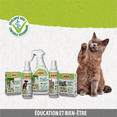 HOPI Repulsif Extérieur (x2) - Favorise l’éducation des Chatons et Chiots