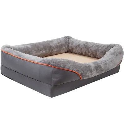 Matelas à mémoire de forme BingoPaw ‎Gris pour Chien