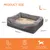 BingoPaw Canapé-lit pour chat et petit chien BingoPaw Canapé-lit pour chat et petit chien