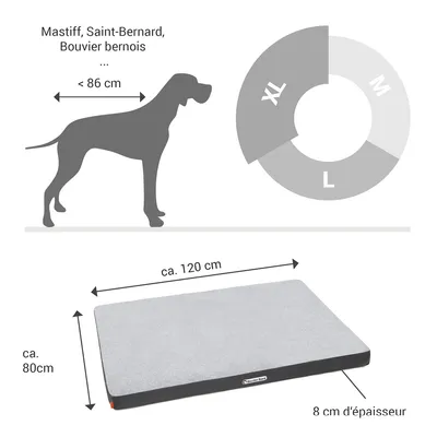 Doctor Bark Matelas orthopédique pour chien Doctor Bark Matelas orthopédique pour chien