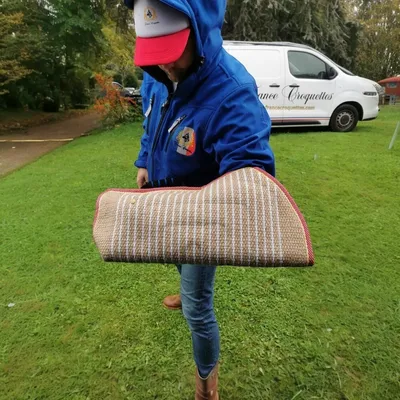 FranceCroquettes Manchette de débourrage pour chien FranceCroquettes Manchette de débourrage pour chien