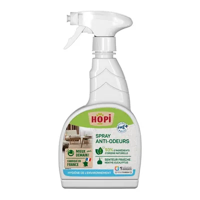 HOPI Spray Anti Odeur Animaux Domestiques-Convient à tous types de supports HOPI Spray Anti Odeur Animaux Domestiques-Convient à tous types de supports