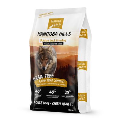 NATURA WILD Manitoba Hills 12kg