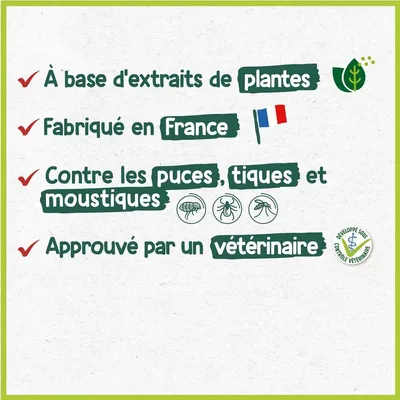 HOPI Collier Anti Puces pour Chien de Plus de 20 kg - Taille 75 cm