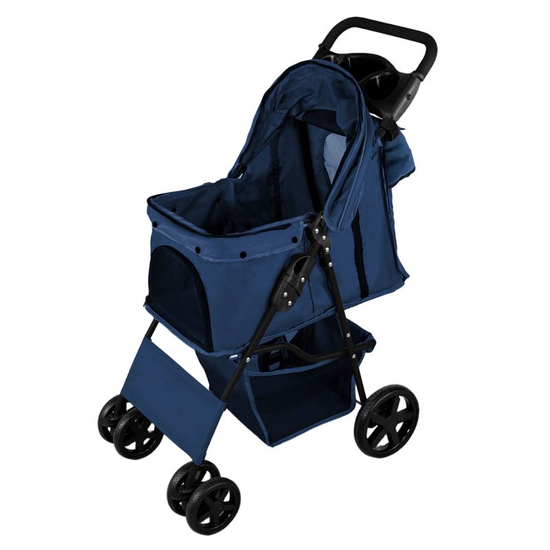 Monstershop Poussette pour Animal de Compagnie et Sac Caddy – Beige