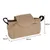 Monstershop Sac Caddy pour Poussette pour Animaux de Compagnie Beige