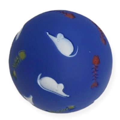 Balle distributrice de friandises pour chats  ø 7.5 cm,