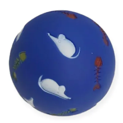 Balle distributrice de friandises pour chats  ø 7.5 cm,