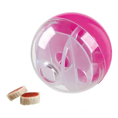 Trixie - balle a friandise ø 5 cm pour chat