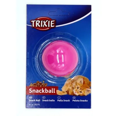 Trixie - balle a friandise ø 5 cm pour chat