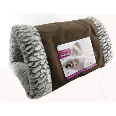 animallparadise - Tunnel 32 x 55 x 23 cm tunnel en triangle Snoozzy 2 en 1