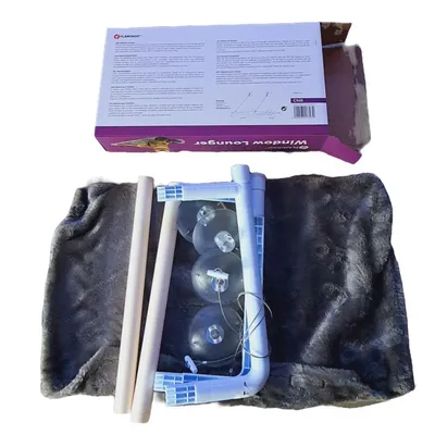 Flamingo - Lit Hamac pour chat pour grande fenêtre vitre minimum 60 cm