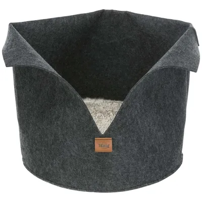 Lit pour Animaux de Compagnie Rond Feutre Panier Couchage 30/40 cm Lit pour Animaux de Compagnie Rond Feutre Panier Couchage 30/40 cm