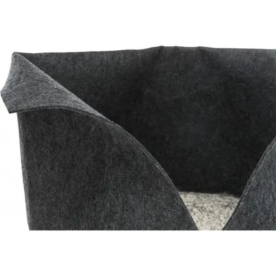 Lit pour Animaux de Compagnie Rond Feutre Panier Couchage 30/40 cm