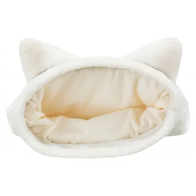 animallparadise - Sac douillet  34×23×55cm, blanc cassé pour chat