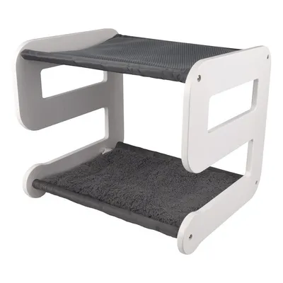 Lit hamac superposé 48 x 39,5 x 40 cm, pour chat.