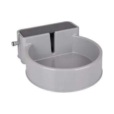 animallparadise - Fontaine a eau extérieur grise contenance  2.5 litres