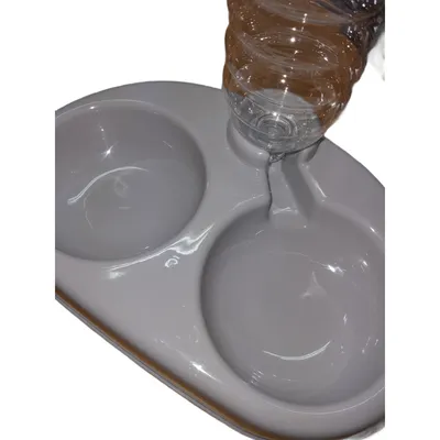 FLAMINGO Bol d'alimentation avec distributeur d'eau 850 ml