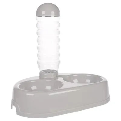 FLAMINGO Bol d'alimentation avec distributeur d'eau 850 ml FLAMINGO Bol d'alimentation avec distributeur d'eau 850 ml