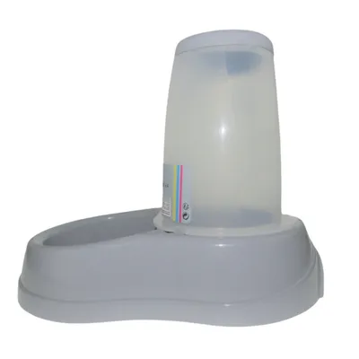 Stefanplast - Distributeur de croquettes 1.5 kg, gris en plastique, pour ch