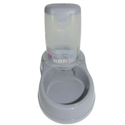 Stefanplast - Distributeur de croquettes 1.5 kg, gris en plastique, pour ch