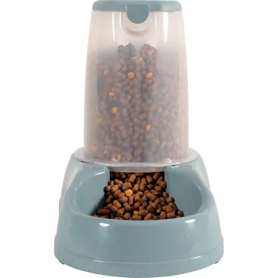 Distributeur de croquettes 6.5 kg,  en plastique, pour chien