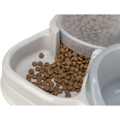 Trixie - Distributeur d'eau et de nourriture 1.5 kg pour chat ou chien