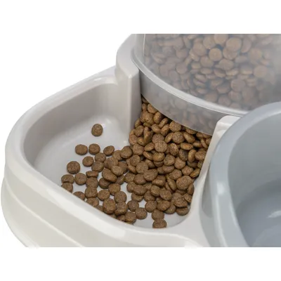 Trixie - Distributeur d'eau et de nourriture 1.5 kg pour chat ou chien