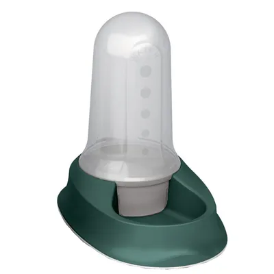 Stefanplast - Distributeur mixte 3.5 litres eau ou croquettes vert antidéra Stefanplast - Distributeur mixte 3.5 litres eau ou croquettes vert antidéra