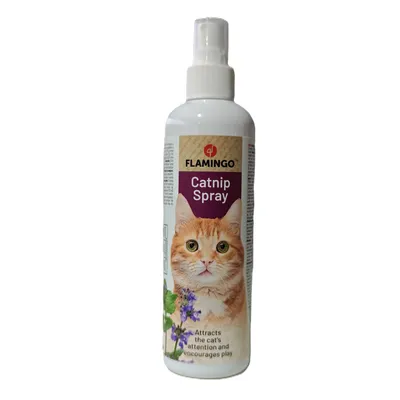 Spray de cataire (catnip) 250 ml pour chat 100 % naturel – Flamingo