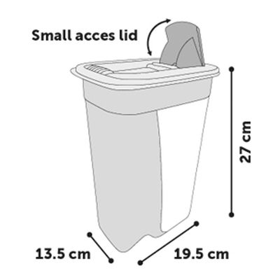 animallparadise - Boite à croquettes 4,1 Litres june pour chien