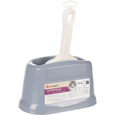 Support et Pelle à litière pour chat