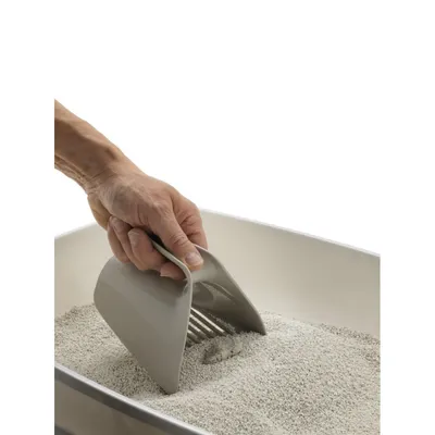 Pelle filtrante pour litière en V.  13 x 13 x 15,5 cm. pour chat.