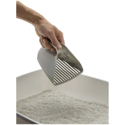 Flamingo - Pelle filtrante pour litière en V.  13 x 13 x 15,5 cm. pour chat