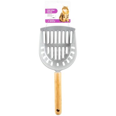 Pelle à litière Mina 32 x 13 x 9 cm bambou mélamine pour chat