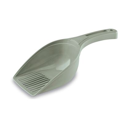 Pelle à litière  28 cm, plastique recyclé vert , pour chat